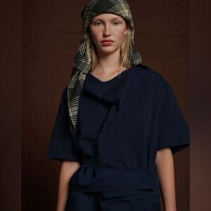 Soeur Achille Blouse in Navy size XS